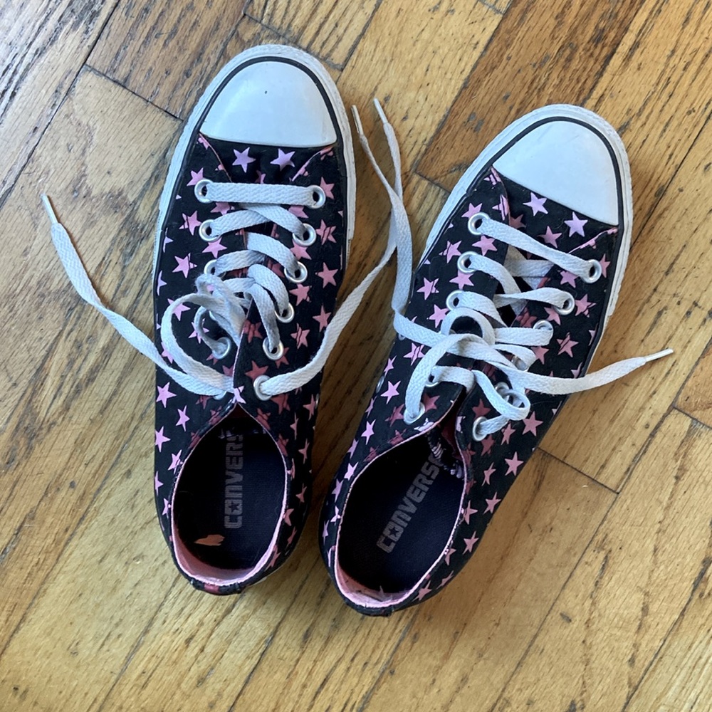 Pink Star Converse